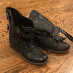 AllSaints moto boots sz 37